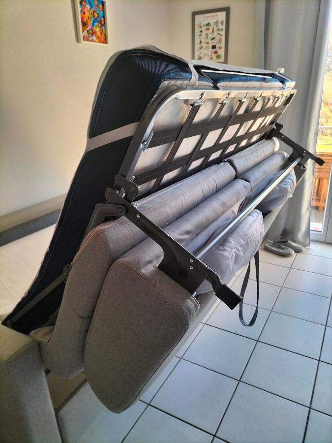 T2 Avec Piscine-Le Family 67 Apartman Pierrefiche  Kültér fotó