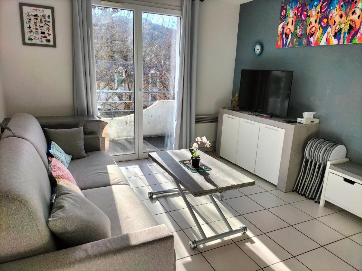 T2 Avec Piscine-Le Family 67 Apartman Pierrefiche  Kültér fotó