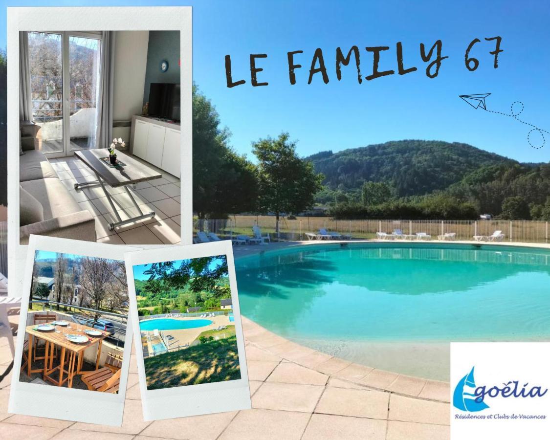 T2 Avec Piscine-Le Family 67 Apartman Pierrefiche  Kültér fotó