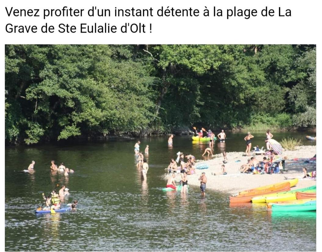 T2 Avec Piscine-Le Family 67 Apartman Pierrefiche  Kültér fotó